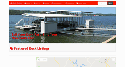 Desktop Screenshot of dockrealty.com